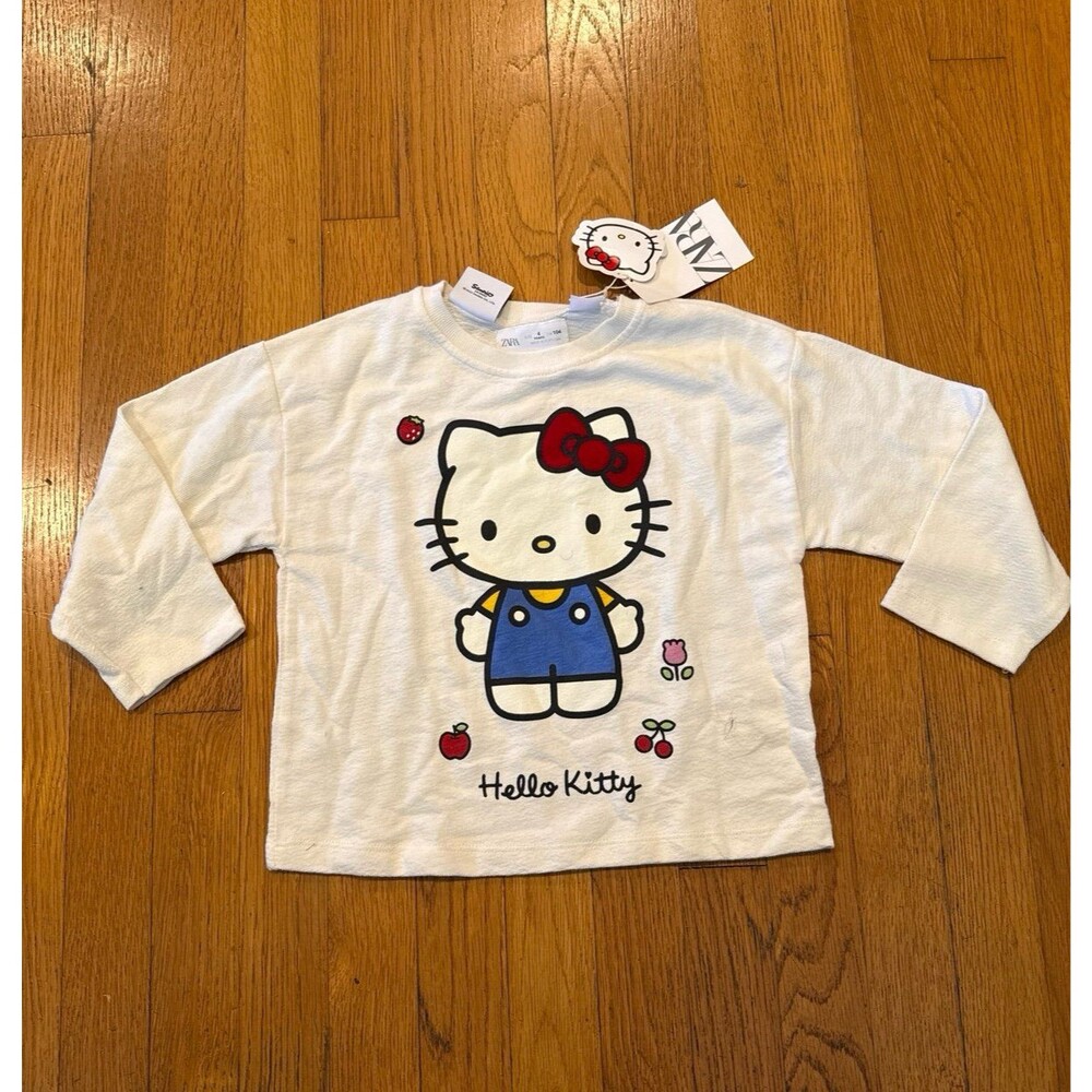 Zara kids HELLO KITTY long sleeve tee NWT